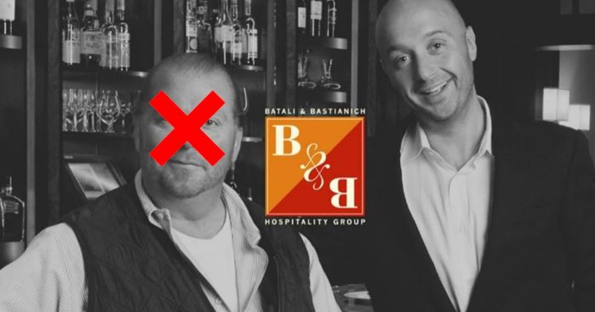 Mario Batali and Joe Bastianich