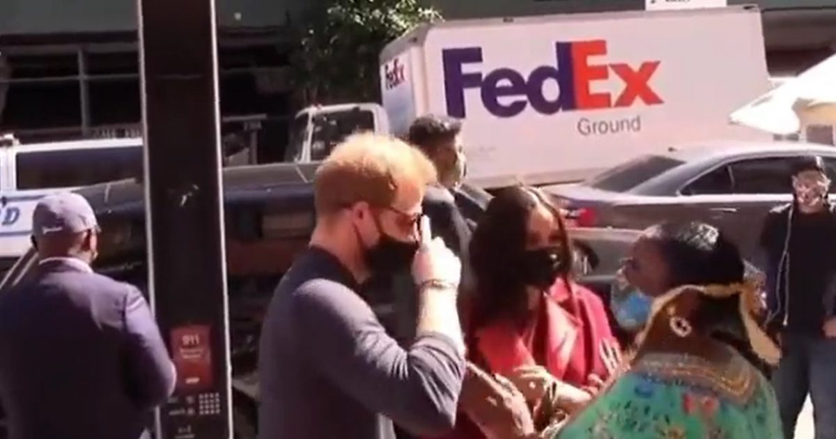 Prince Harry, Meghan Markle, and Melba Wilson