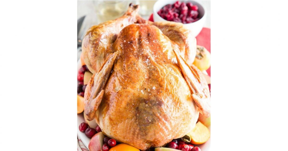 roasted brined turkey