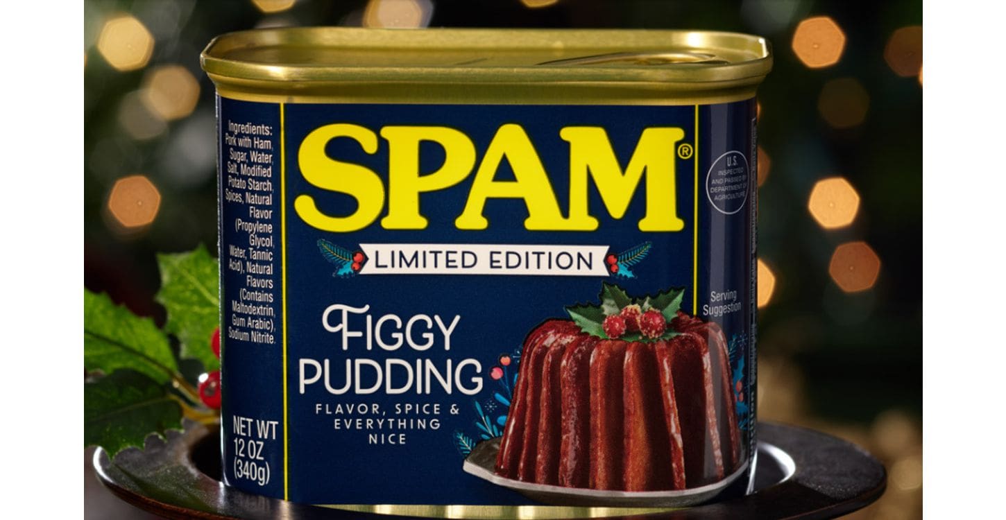 In Time for Christmas SPAM Figgy Pudding; IHOP, the Breakfast Cereal