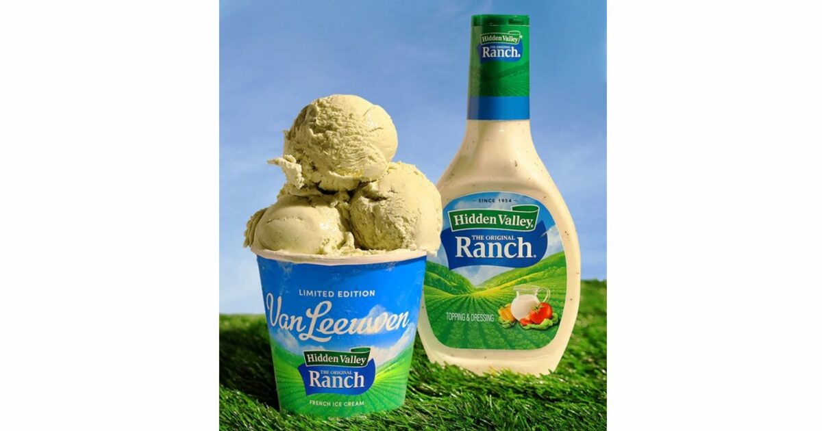 hidden valley ranch ice cream