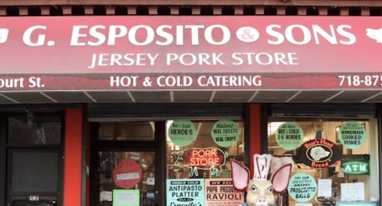 G. Esposito & Sons Pork Store Is Closing Apple Eats