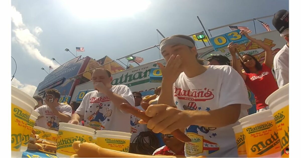 How to Watch the Nathan’s Hot Dog Eating Contest Apple Eats